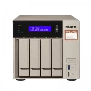QNAP TVS-473e-4G 4 Bay Desktop NAS Enclosure with 4GB RAM