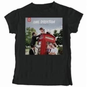 One Direction Take Me Home Skinny Black T-Shirt X Large