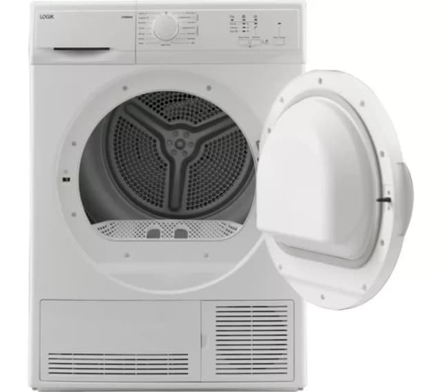 Logik LCD8W23 8KG Condenser Tumble Dryer