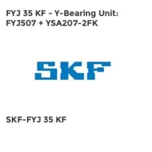 FYJ 35 KF - Y-Bearing Unit: FYJ507 + YSA207-2FK