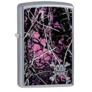 Zippo Moon Shine Camo Muddy Girl Street Chrome Finish Windproof Lighter