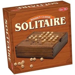 Solitaire Wooden Classics Board Game
