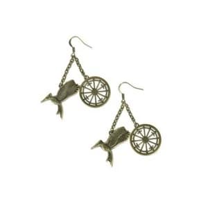 Hunger Games - Catching Fire Mockingjay Earrings
