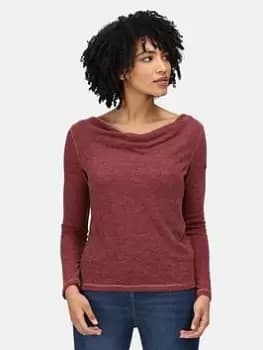 Regatta Frayda Top - Red, Size 12, Women