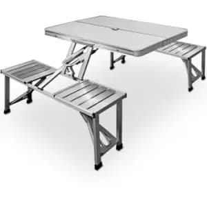 Camping Folding Table and Chairs Set Outdoor Picnic Dining Furniture FOLDED 88x36x11cm