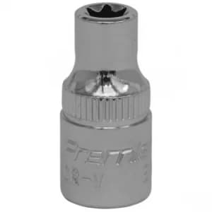Sealey SET003 TRX-Star* Socket E6 1/4"Sq Drive