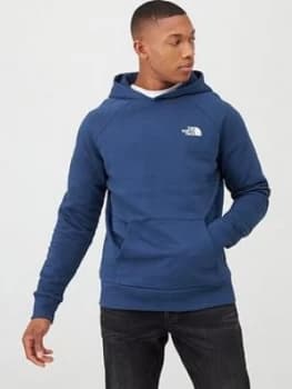 The North Face Raglan Redbox Pullover Hoodie - Blue