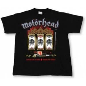 Motorhead Slots Mens T Shirt: Large