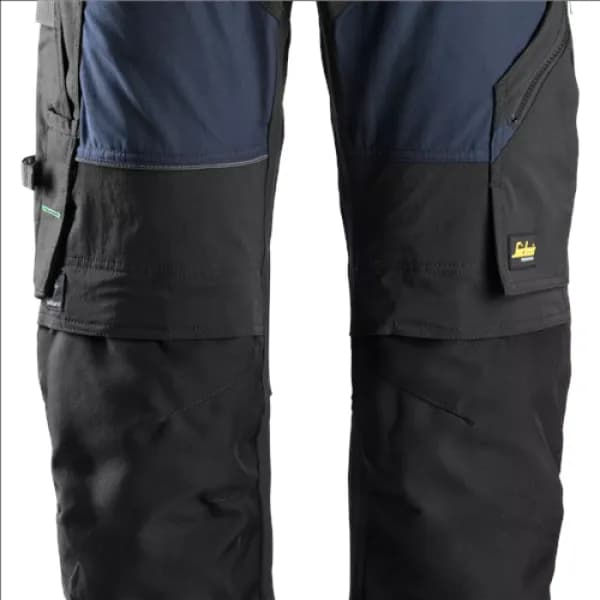 Snickers FlexiWork Work Trousers+ - Navy/Black - 100