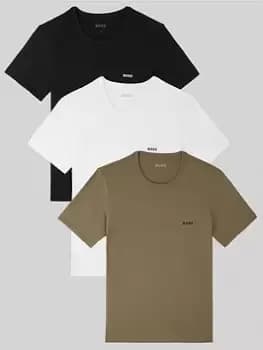 BOSS Bodywear 3 Pack Classic T-Shirt, Multi Size M Men