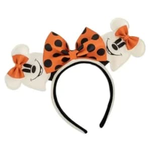 Loungefly Disney Ghost Minnie Glow In The Dark Cosplay Headband
