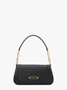 Kate Spade Gramercy Small Flap Shoulder Bag, Black, One Size