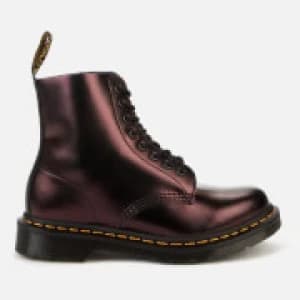 Dr. Martens Womens 1460 Pascal Chroma 8-Eye Boots - Red - UK 3