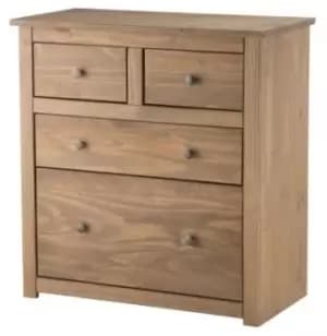 Birlea Santiago 2+2 Drawers Pine Chest