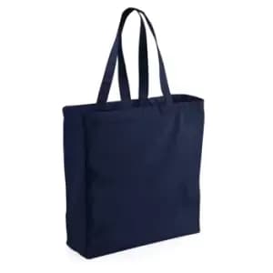 Westford Mill Classic Canvas Shopper (One Size) (French Navy)