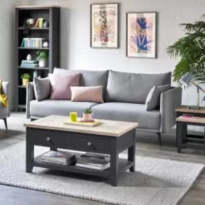 Julian Bowen Bordeaux Coffee Table Dark Grey