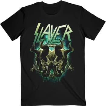 Slayer - Daemonic Twin Unisex Large T-Shirt - Black