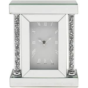 Crystal Clear Diamante Clock By Lesser & Pavey