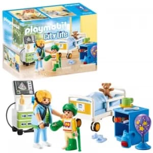 Playmobil City Life Childrens Hospital Room (70192)