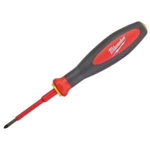 Milwaukee Hand Tools VDE Pozidriv Screwdriver PZ0 x 60mm