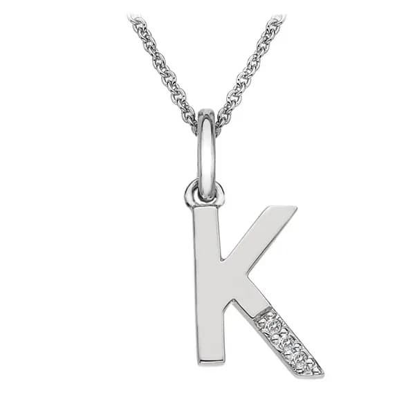 Hot Diamonds K Micro Pendant DP411