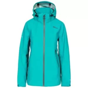 Trespass Womens/Ladies Gayle Waterproof Jacket (M) (Ocean Green)