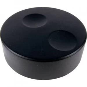 Cliff CL71650B Encoder Knob K18 50Gp Black 6mm Spl