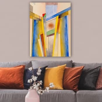 102424462_70100 Multicolor Decorative Canvas Painting