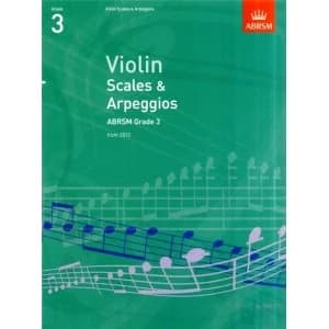 Violin Scales & Arpeggios, ABRSM Grade 3 : From 2012