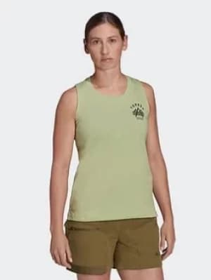 adidas Terrex Graphic Tank Top, Black Size XL Women