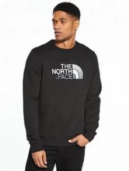The North Face Drew Peak Crew - Black Size M Men