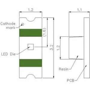 IR emitter 940 nm 140 SMD
