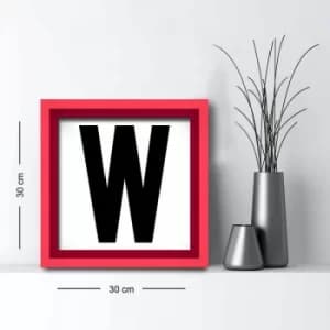 3030AHS-096k Multicolor Decorative Framed MDF Painting