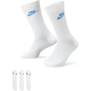 Nike Nsw Everyday Essential Crew Socks, Multi-Color, size: M, Unisex, Socks, DX5025-911