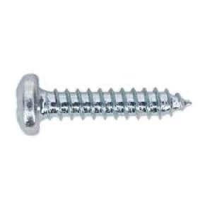Sealey STPP4219 Self Tapping Screw 4.2 x 19mm Pan Head Pozi Zinc DIN 7981CZ
