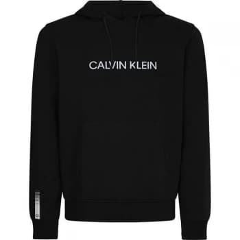 Calvin Klein Performance Essential OTH Logo Hoodie - CK Black/Acid L