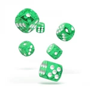 Oakie Doakie Dice D6 (Translucent Green)