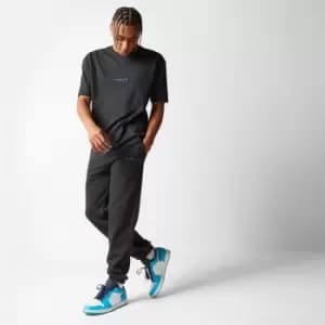 Mennace Essentials Relaxed Fit Joggers Black - Black
