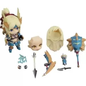 Monster Hunter World Iceborne Nendoroid Action Figure Hunter Female Zinogre Alpha Armor Ver. DX