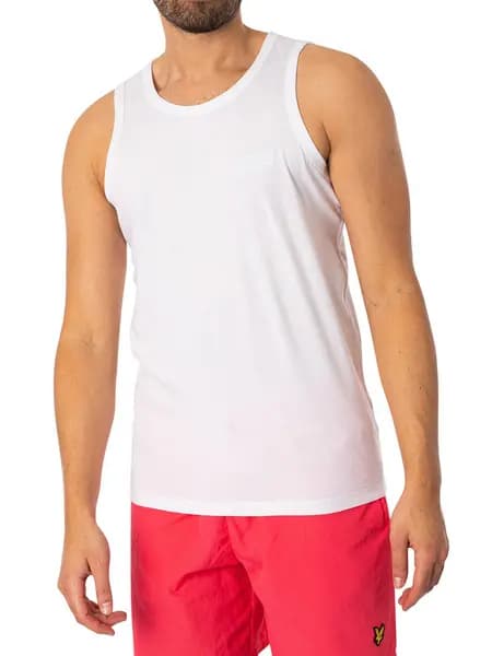 Superdry Essential Logo Vest Optic L