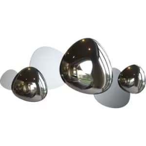 Maytoni Jack-stone Modern Integrated LED Wall Lamp Nickel, 3000K