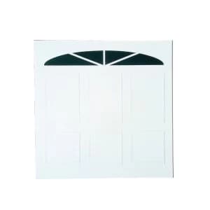 Wickes Bronte Glosswhite Framed Canopy Garage Door 2134 x 2134mm