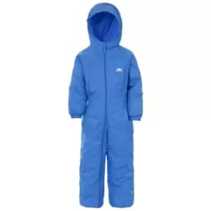 Trespass Baby Unisex Dripdrop Padded Waterproof Rain Suit (12/18 Months) (Cobalt)