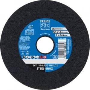 PFERD Sg Steelox 61341122 Cutting disc (straight) 125mm 22.23mm 25 pc(s)