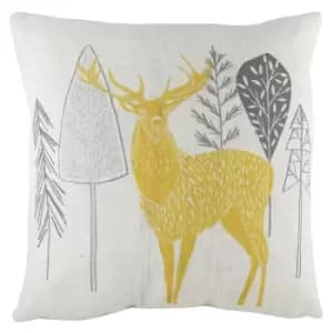 Hulder Stag Cushion Natural