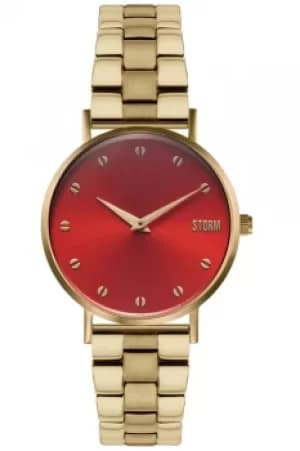 Storm Neoxa Metal Gold Red Watch 47493/GD