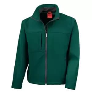 Result Mens Softshell Premium 3 Layer Performance Jacket (Waterproof, Windproof & Breathable) (3XL) (Bottle Green)