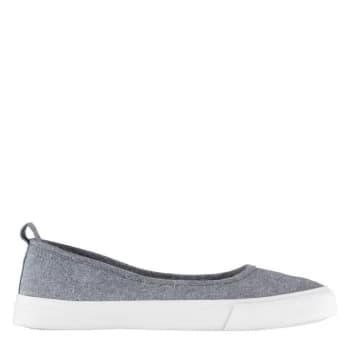 SoulCal Canvas Ballet Trainers Ladies - Chambray