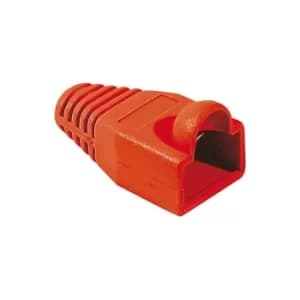 Bag of 10 Red RJ45 Sleeves 5.5mm