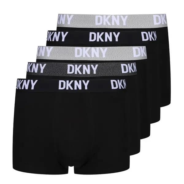 DKNY Trunk Portland 5 Pack Mens Small Black 43206003350